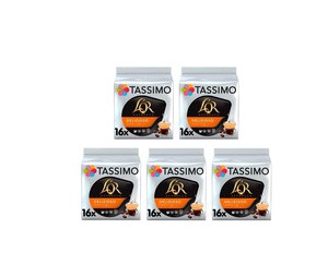 Cápsulas de Café Tassimo L'OR Espresso Delizioso x16 (Paquete de 5, Total 80 Bebidas) - Product Image 3