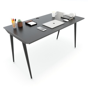 Pieds de table minimalistes en fer CONE Concept 140x70, pieds de meubles assemblés pour salle à manger/cuisine/hôpital, pour chaises et armoires - HCCO005 - Product Image 3