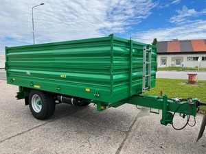 Affordable 4 <b>Wheel</b> 3-10 Ton Agriculture Farm <b>Trailer</b> <b>for</b> Sale 2 <b>Wheel</b> Hydraulic Tractor <b>Trailer</b> Tow Behind Tractors - Product Image 4
