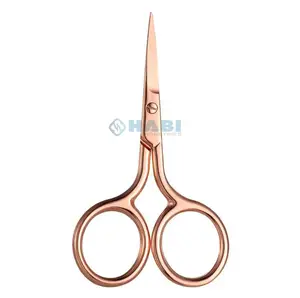 May Thêu Kéo Rose Vàng Màu Tráng Đức Thép Không Gỉ Ưa Thích Threading Mini Cắt Kéo Thêu Làm Việc Shears - Product Image 1