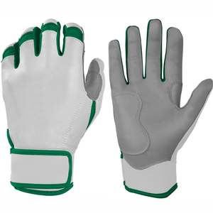 High Quality Leather Baseball/Softball <b>Batting</b> Gloves-Lightweight & Comfortable for Men - Product Image 1