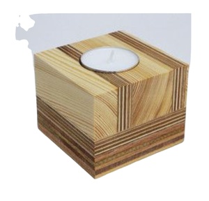 Indian Handicraft Handmade Candle Stand Wholesale Handmade Candle Jar Custom LOGO with Wood Home Decoration Candle Jar - Product Image 4