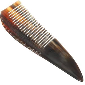 Peine de Cuerno de Búfalo Ecológico de Alta Calidad, Peine Único para el Cuidado del Cabello, Peine para Piojos para Uso en Casa, Salón y Viajes, Cuerno Natural - Product Image 4