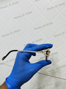 Lunettes de soleil sans monture en argent 925 avec diamants Moissanite, verres photochromiques, légères et confortables pour unisexe - Product Image 3