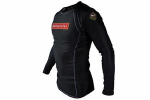 Rash Guard BJJ Tissu Personnalisé Conception Gratuite À Manches Longues UPF50 + Respirant À Séchage Rapide Polyester En Gros Unisexe Transfert De Chaleur - Product Image 5