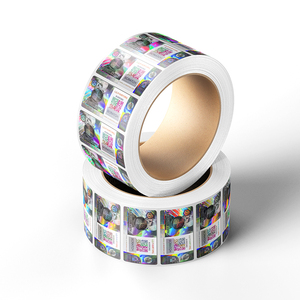 Chất lượng cao chống hàng giả mở rộng 3D phong trào Logo Hologram sticker với hệ thống xác minh - Product Image 3