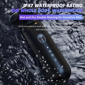 Rasoir Électrique Rechargeable Sans Fil pour Hommes, Tête Magnétique 4D, Moteur Puissant, Utilisation Humide et Sèche, Étanche IPX7 pour le Visage et les Véhicules Récréatifs - Product Image 6