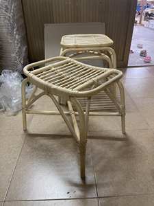 Natural Rattan Garden chairs sofa set small quantity accept MOQ Outdoor Bamboo rattan Chair <b>for</b> Villa Boho decoration <b>furniture</b> - Product Image 3