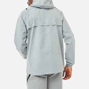 Meilleur prix Confortable Hommes Été Fitness Coupe-Vent Ensembles Courts Respirant Léger Nylon/Polyester Tissu en Tailles XL/XXL - Product Image 3