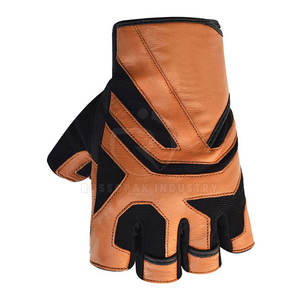Nouveaux gants d'été demi-doigt Sports de plein air gants de gymnastique fabriqués au Pakistan gants de sport - Product Image 6
