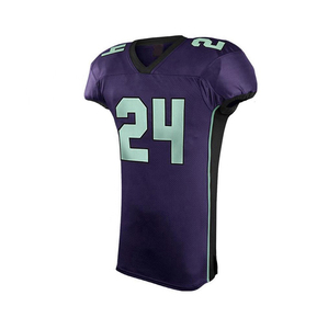 Camiseta de Fútbol Americano Sublimada Personalizada, Transpirable, de Manga Corta, Talla Grande, Económica para Adultos - Product Image 2