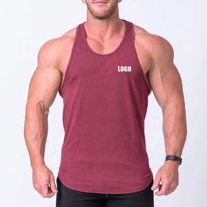 Débardeur de gymnastique de haute qualité pour hommes vêtements d'entraînement décontractés vente en ligne de vêtements de fitness en coton et polyester à bas prix - Product Image 4