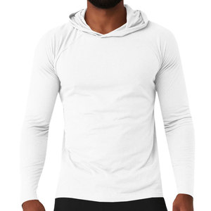Sweat-shirt de sport pour homme, musculation, automne, pull à capuche, col à capuche, respirant, séchage rapide, vêtements de sport écologiques - Product Image 3