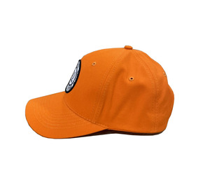Orange Embroidered Baseball Cap Unisex 6 Panel Baseball Button <b>Hat</b> Casual Outdoor Golf Breathable <b>Waterproof</b> Premium Quality - Product Image 4
