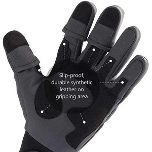 Gants de pêche sublimés demi-doigt Gants de pêche imprimés avec logo personnalisé Gants de pêche antidérapants personnalisés - Product Image 6