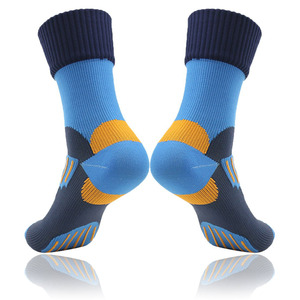 Chaussettes en coton pour hommes, design personnalisé, brodées, jacquard, blanches, noires, unisexes, avec logo personnalisé - Product Image 5