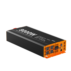 Convertisseur d'énergie à onde sinusoïdale pure HOULI 8000W 12V 24V 48V DC vers AC 220V pour voiture, camping-car et maison - Product Image 2