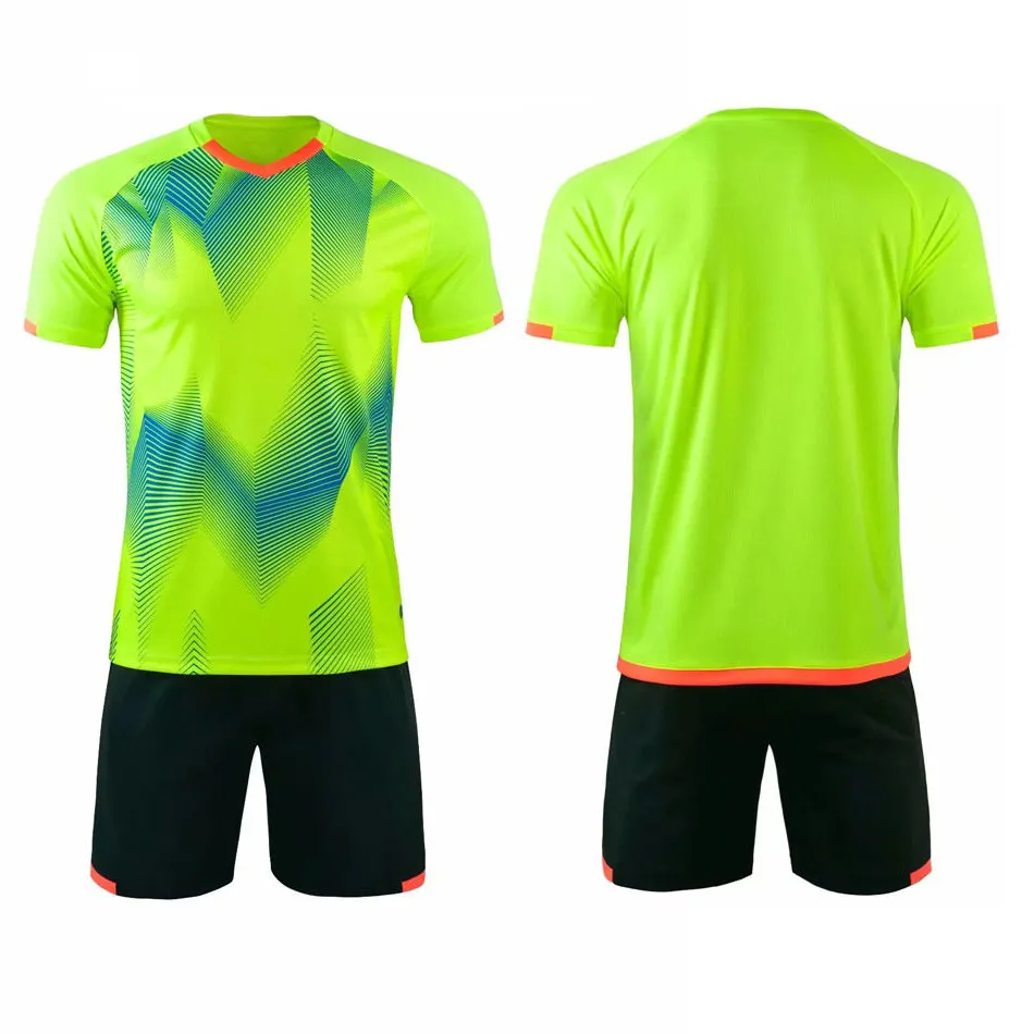 Vêtements de sport sublimés personnalisés uniforme de sport de football nouveau style pour hommes vente en gros chemise de football pour hommes uniforme de football multicolore
