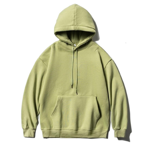 Sudadera con Capucha Extra Grande para Hombre, Color Morado Sólido, Felpa Francesa, Estilo Casual, Corte Regular, Diseño con Bolsillos, para Otoño - Product Image 5