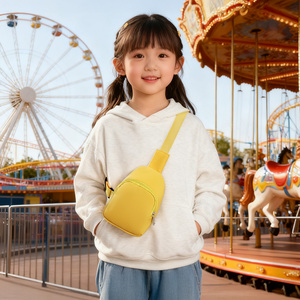 Borsa a tracolla per bambini, marsupio carino per bambini e bambine, borsa a tracolla piccola regolabile da petto, campione gratuito - Product Image 3