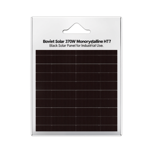 Panneau solaire monocristallin HJT noir Boviet Solar 370W pour usage industriel - Product Image 2