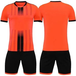 Uniforme Deportivo Personalizado para Equipos de Fútbol Masculino, 100% Poliéster Spandex/Poliéster Estampado, Tallas Grandes, Nombres de Equipos y Jugadores Personalizados - Product Image 1