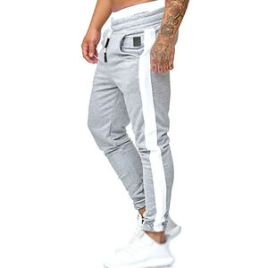 Pantalon décontracté pour homme, best-seller, qualité supérieure, toile avec fermeture élastique à la taille, couleur unie, confortable, en vente en ligne - Product Image 2