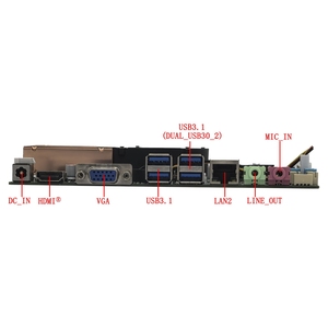Intel 10th Gen <span class=keywords><strong>Pentium</strong></span> 6805 I5-1035G1/1035G4 I7-1065G7เมนบอร์ด Mini ITX Ddr4เมนบอร์ดแบบฝัง15W <span class=keywords><strong>TDP</strong></span> สำหรับบอร์ดอุตสาหกรรม - Product Image 2