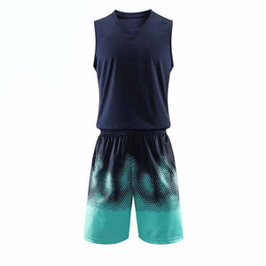 Uniforme de Baloncesto Transpirable Estampado de Último Estilo, Hecho en Pakistán, con Logotipo Personalizado, de la Mejor Calidad, Precio al por Mayor 2025 - Product Image 1