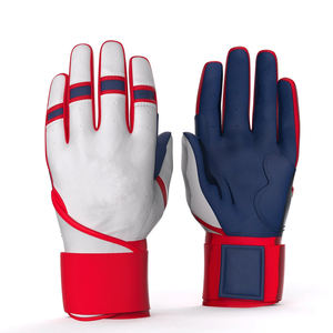 Nuevo estilo, guantes de bateo de béisbol personalizados para hombres ligeros profesionales, protección de manos de cuero, agarre antideslizante - Product Image 1