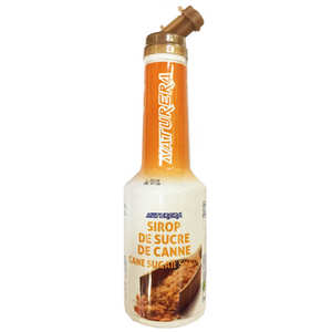 Edulcorante de cóctel de azúcar de caña de oro de fruta italiana de 1Lt para herramienta de torneado edulcorante con infusión de fruta de calidad superior - Product Image 1