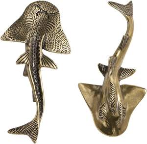 Design Crocodile en polyrésine Longueur 6 pouces Showpieces Feng Shui Animal Figurine Sculpture décorative exportateur - Product Image 6