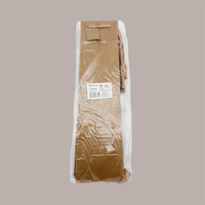 Bolsa de Regalo de Papel Kraft Edición Natural 10+9x39 cm para Botellas de 750 ml, Papel Marrón con Logotipo Personalizado, Juego de 20 Piezas para Exposiciones - Product Image 4