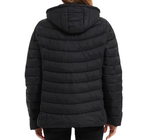 Chaqueta acolchada con capucha de alta calidad, chaqueta acolchada informal con estilo al por mayor para mujer, chaqueta de invierno a prueba de viento de color personalizado - Product Image 2