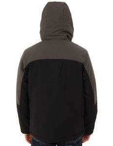 แจ็คเก็ตบอมเบอร์แบบซอฟต์เชลล์สำหรับฤดูหนาว รุ่นยูนิเซ็กซ์  ผ้าเคลือบกันลม กันน้ำ  แบบซิป  คอตั้ง  มีฮู้ด  ลายใหม่ - Product Image 5