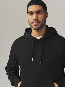 Sweat à capuche oversize en coton avec logo personnalisé Streetwear hiver coopérer mode uniforme sweat à capuche homme personnalisé pour la saison d'automne - Product Image 3