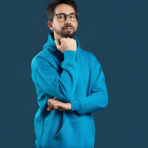 Sudaderas con capucha con logotipo personalizado de alta calidad para hombre, venta al por mayor, jersey liso en blanco, hecha en fábrica de Bangladesh Sudadera con capucha, fabricante a granel - Product Image 4