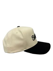 Custom Streetwear <b>Baseball</b> CapTwo-Tone Visor Side 3D Embroidery Slogan High Quality Sport Snapback OEM/ODM Manufacturer - Product Image 2