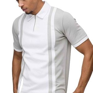 Top Quality Summer Fashion Lightweight <b>Linen</b> Touch Comfortable Casual Outdoor Vacation Look Men Polo Shirt - Product Image 1
