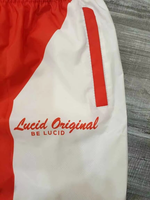 2025 conjunto de chándal cortavientos de nailon transpirable personalizado para hombre sólido verano alta calidad ajuste relajado estilo informal diseño corto