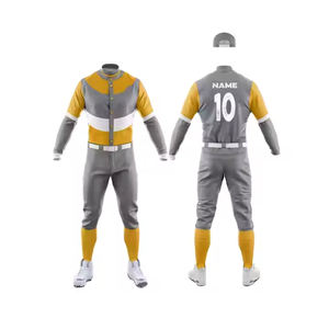 Uniforme de baseball nouveau design, ensemble maillot et pantalon de baseball entièrement sublimation avec logo et design personnalisés pour hommes - Product Image 2