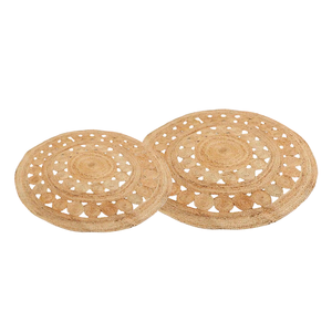 Los mejores productos JUTE RUG Alfombras tejidas elegantes pero funcionales Hipoalergénicas, duraderas e ideales para una decoración minimalista - Product Image 1