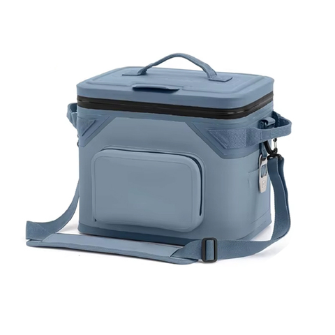 Hot Sale Custom 600D TPU Soft Cooler Bag Portable Insulated Waterproof with 12-72hr Ice Retention for Food Cans Outdoor Use