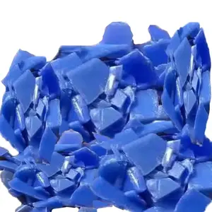 Matériel recyclé de moulage par soufflage rebroyé Tambour bleu HDPE