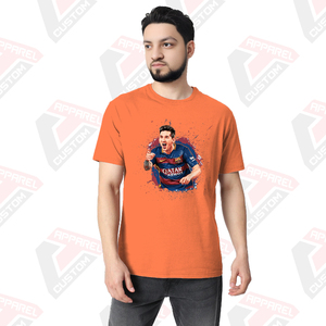 Camiseta Esencial Ultra Suave y Cómoda para Hombre, Verano, Ecológica, Apliques, Mezclilla, Batik, Tela de Pana, 100% Algodón, Parches - Product Image 1