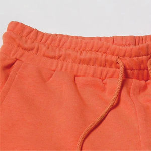 กางเกงขาสั้นลำลองผู้ชายเท่ๆ ทรงสปอร์ต เอวยางยืด ผ้าฝ้าย 100% ผ้าเนื้อเรียบ ไม่ยับ มีกระเป๋า - Product Image 5