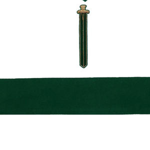 Allied Masonic Degree Amd Delantal bordado a mano Junior Deacon Masonic Regalia Delantal Proveedor Logotipo personalizado - Product Image 3