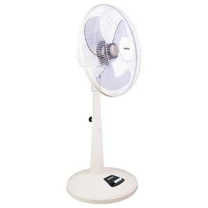 Nanoco NLF1623 Remote <b>Pedestal</b> <b>Fan</b> Top 1 Household Air Cooling 3 Copper Blades Electric Motor Mechanical Outdoor Use for Hotels - Product Image 2