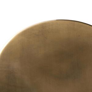 Mesa auxiliar de aluminio Golden Burning con revestimiento protector para ambientes exteriores e interiores a precio mayorista - Product Image 5