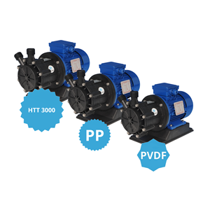 Pompe a turbina magnetiche Sealless modello HTT 3000 PP PVDF con motore 0,37kw o 0,55kw in plastica per la movimentazione dell'acido pompa dell'acqua - Product Image 1